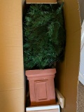 Artificial Lighted Pine Tree in 