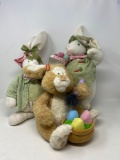 Stuffed Bunnies- 2 Are a Pair, Gund has Easter Basket