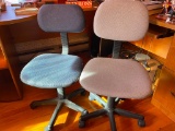 2 Office Chairs- Both with Star Bases