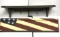 Wooden Flag Wall Plaque and Wooden Wall Shelf