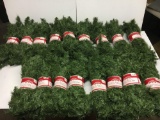 17 Packs of 9' Non-Lit Branch Garland- New