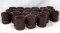 21 Primitive Wooden Buckets w/ Swing Handles- New