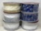 6 Rolls of Wired Ribbon- New