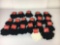 19 Pairs of Fuzzy Gloves- 18 Black and One White