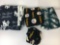 3 Pieces of Sports Themed Fleece Fabric- NY Yankees, Philadelphia Eagles and Pittsburgh Steelers
