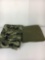 Camouflage and Olive Drab Craft Material