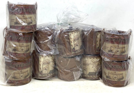 11 Primitive "Shortbread" Pails- New