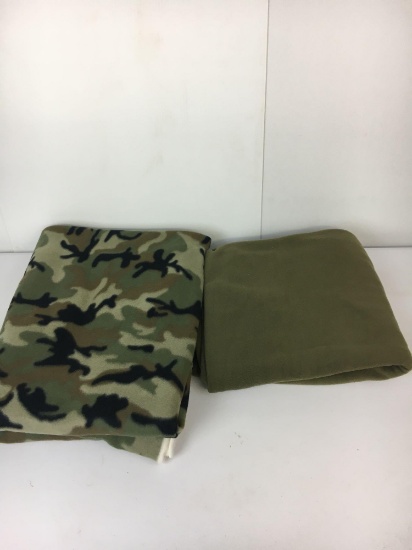 Camouflage and Olive Drab Craft Material
