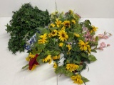 Artificial Sunflowers, Spring Flowers, Ivy