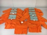 Orange Long Sleeved Fleece Baby Shirts