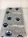 Penn State Fleece Fabric- Gray Ground