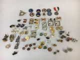 Assorted Hat and Lapel Pins
