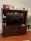 Large Custom Amish Made 2 PC Entertainment Center