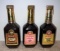 3 Jacquin's Liqueurs- Amaretto, Creme de Strawberry and Blackberry Flavored Brandy