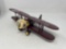 Die Cast Vintage Airplane Bank