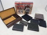 Lionel Collectible Train Watch in Box, Men's Jewelry Box and 7 Wallets