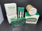 Dept. 56 Village Accessories, NEW in Boxes