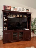 Large Custom Amish Made 2 PC Entertainment Center