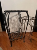 2 Metal Plant Stands