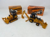 Case 850B Loader and Case 580D Construction King, Both with Original Boxes