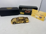 Racing Champions 50th Anniversary Gold #98 Monte Carlo with Boxes and COA