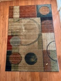 Abstract Throw Rug