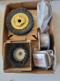 Welding Wire size 30, Wire Brushes, etc.