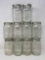 10 Ball Wide-Mouth Quart Size Canning Jars with Screw-On Lids