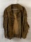 Suede Fringed Jacket, Size 50