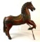 Carved Wooden Carousel Type Horse with Beautiful Paint Decoration