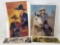 2 Cowboy, Western Movie Cards and 2 Posters, Both are Autographed
