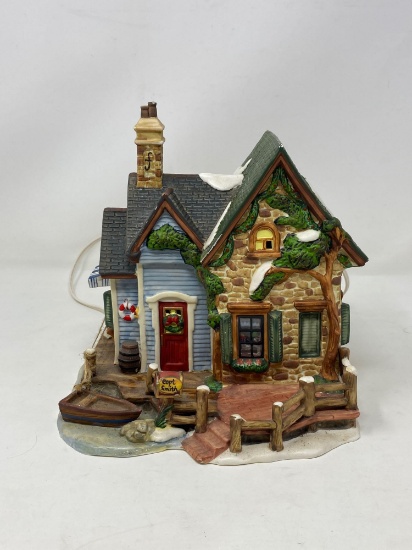 Porcelain Christmas House- Capt. Smith