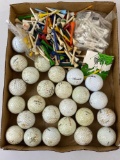 Golf Balls and Golf Tees