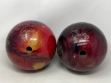 2 Columbia 300 Bowling Balls