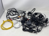 Data& HDMI Cables, Charging Cords, Head Phones