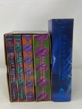 Harry Potter Books- Years 1-4 in Cased Set and Year 5