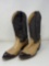 Laredo Cowboy Boots, Size 9D