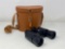 Carton 7 x 35 Binoculars with Leather Case