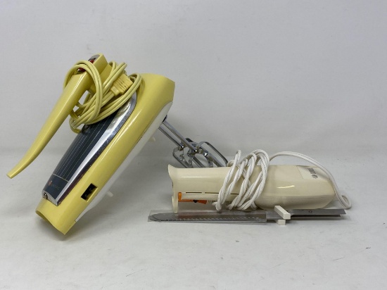 General Electric Hand Mixer and Black & Decker Electric Knife