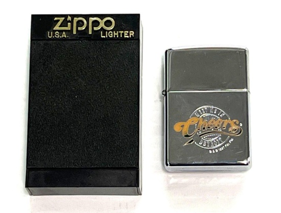 ZIPPO "CHEERS" Lighter, Detroit