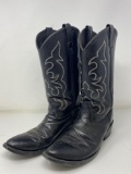 Old West Cowboy Boots, Size 10.5D