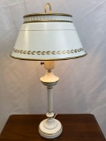 Metal Table Lamp with Metal Shade