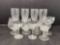 Clear Glass Drink Glasses, Assorted