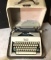 Vintage Olympia Typewriter in Carry Case