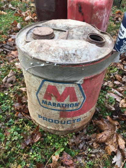 Marathon Metal Gas Can