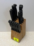 Knife Block with Pro Cut Knives