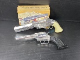 Avon Volcanic Repeating Pistol Cologne Bottle with Box and Toy Cap Pistol