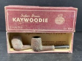 2 Vintage Pipes with Kaywoodie Box