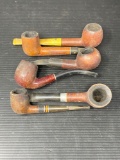 6 Pipes with Wooden Bowls