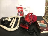 Dirt Devil Vacuum Cleaner with Attachments and Extra Bags and Power Picker Upper Lint Roller in Box